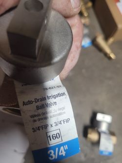 Irrigation  Valves 3/4