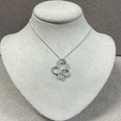 Chain With Butterfly Pendant 