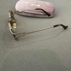 Miu Miu Logo Sunglasses