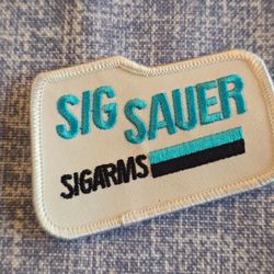 Sig Sauer SIGARMS Embroidered Patch