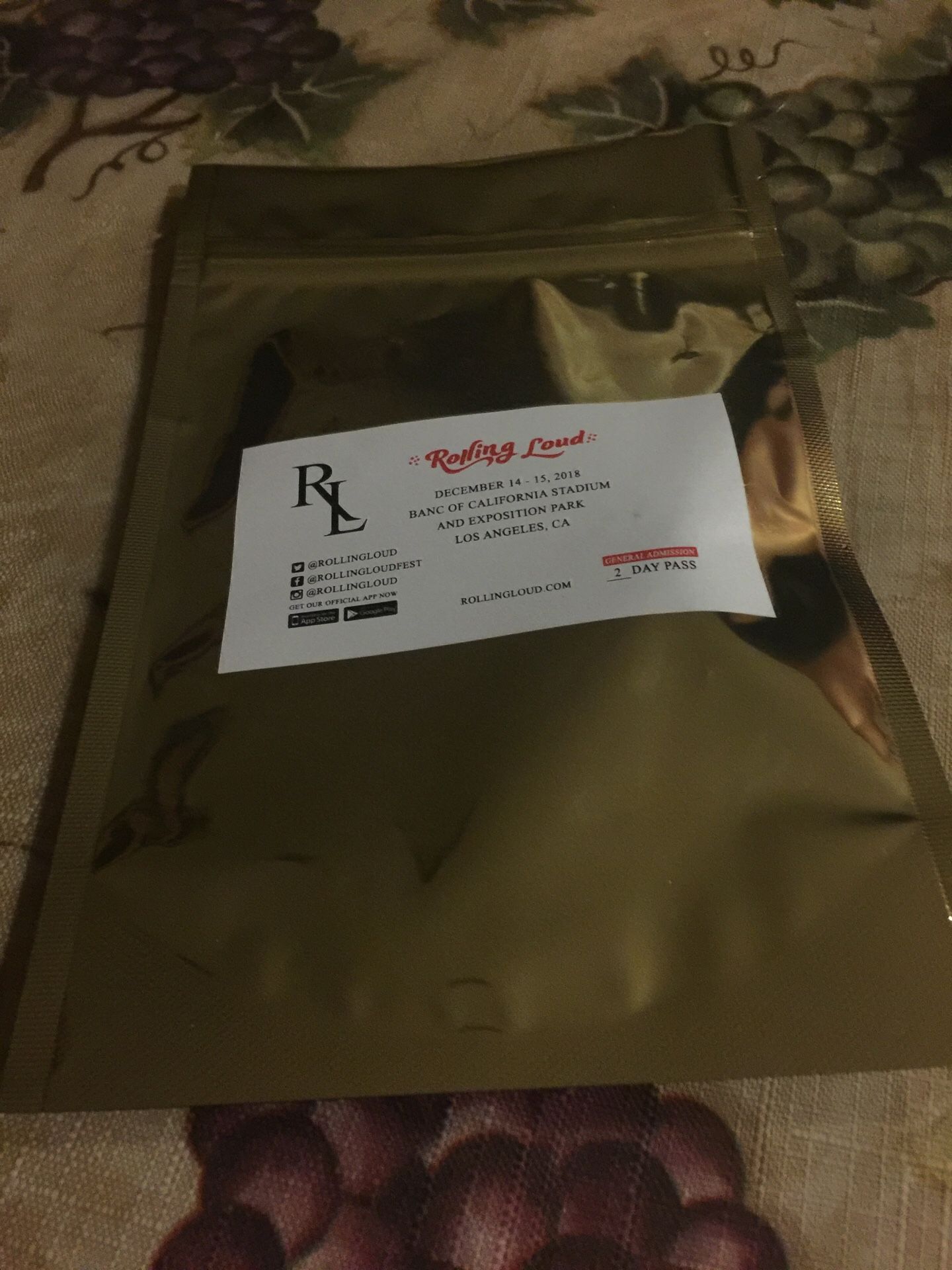 Rolling Loud 2 Day pass