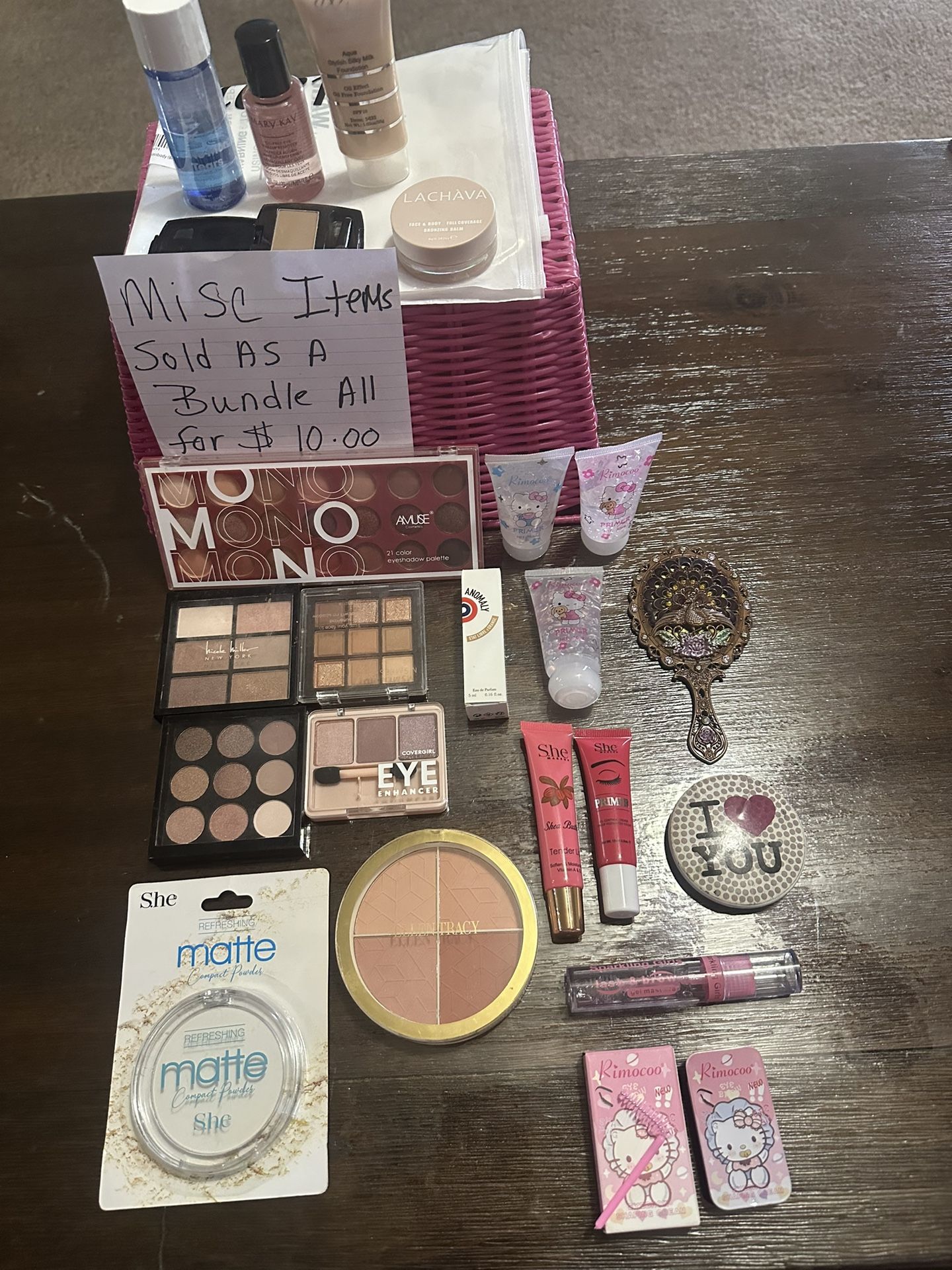 You make up sold as a bundle