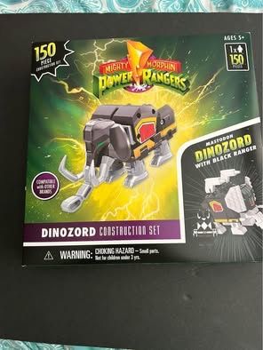 Néw sealed power rangers mastodon dinozord construction set