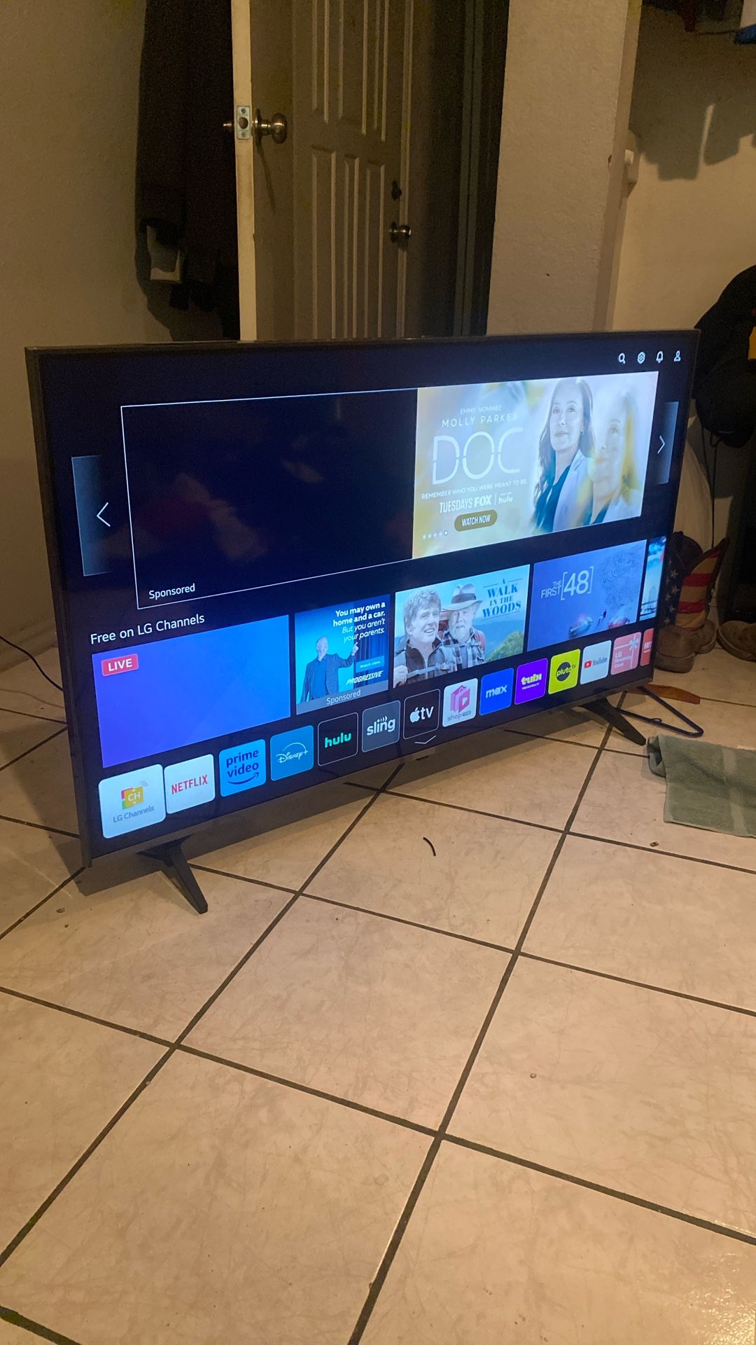 50in LG Smart Tv 