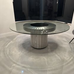 70 inch round Dining Table 