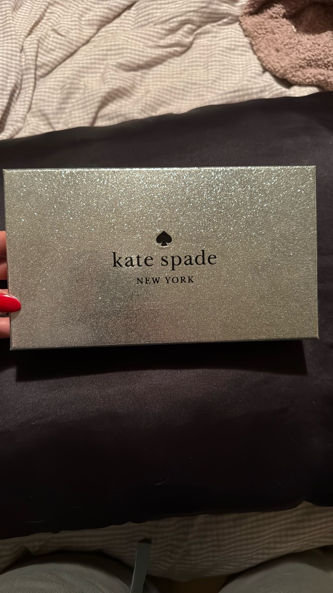Brand New In Box Kate Spade Sparkle Clutch / Wallet
