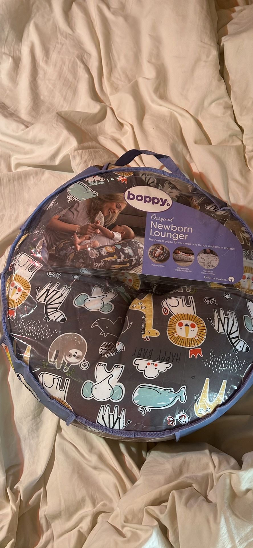 Boppy Newborn Lounger In Bag