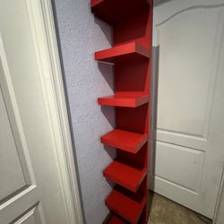 Wall Shelf Red 