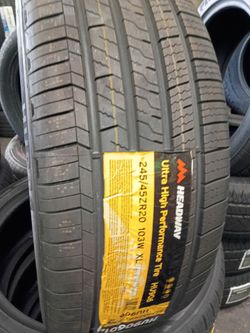 SET DE LLANTAS NUEVAS HEADWAY 245 45 20
