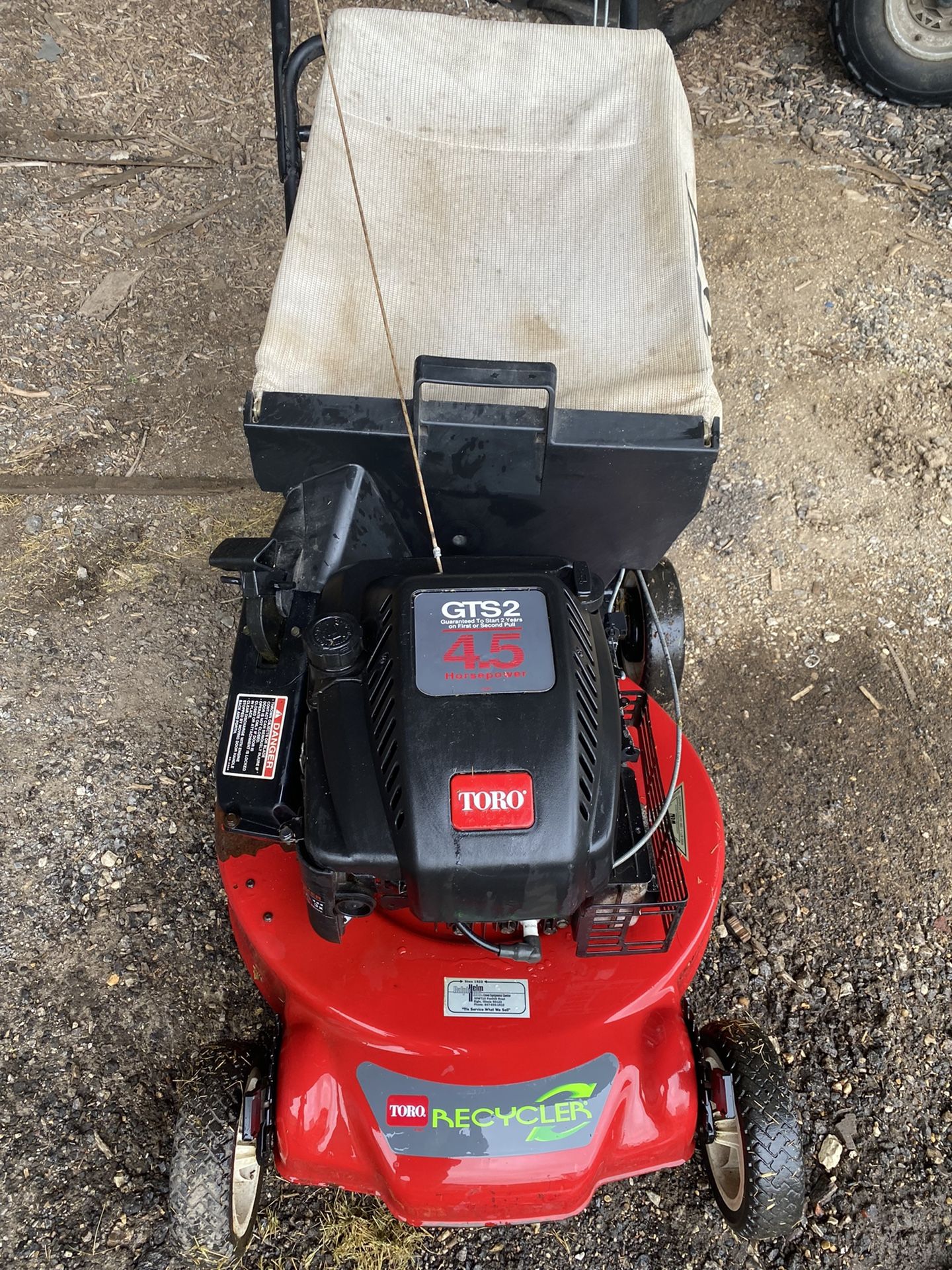 Toro GTS2 4.5 HP Self Propelled Mower