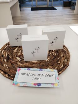 🔊 Apple AirPods Pro (2nd gen, USB-C) – High-End Audio Starting at $219! Save Big with $1 Down + Peace-of-Mind Warranty