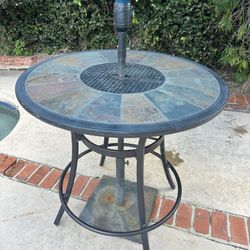 Hightop Patio Table (umbrella & base Not Included)