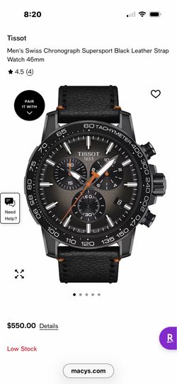 TISSOT SUPERSPORT SWISS CHRONOGRAPH 46 MM