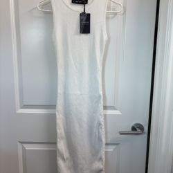 Lioness  Military Minds Mini White Dress