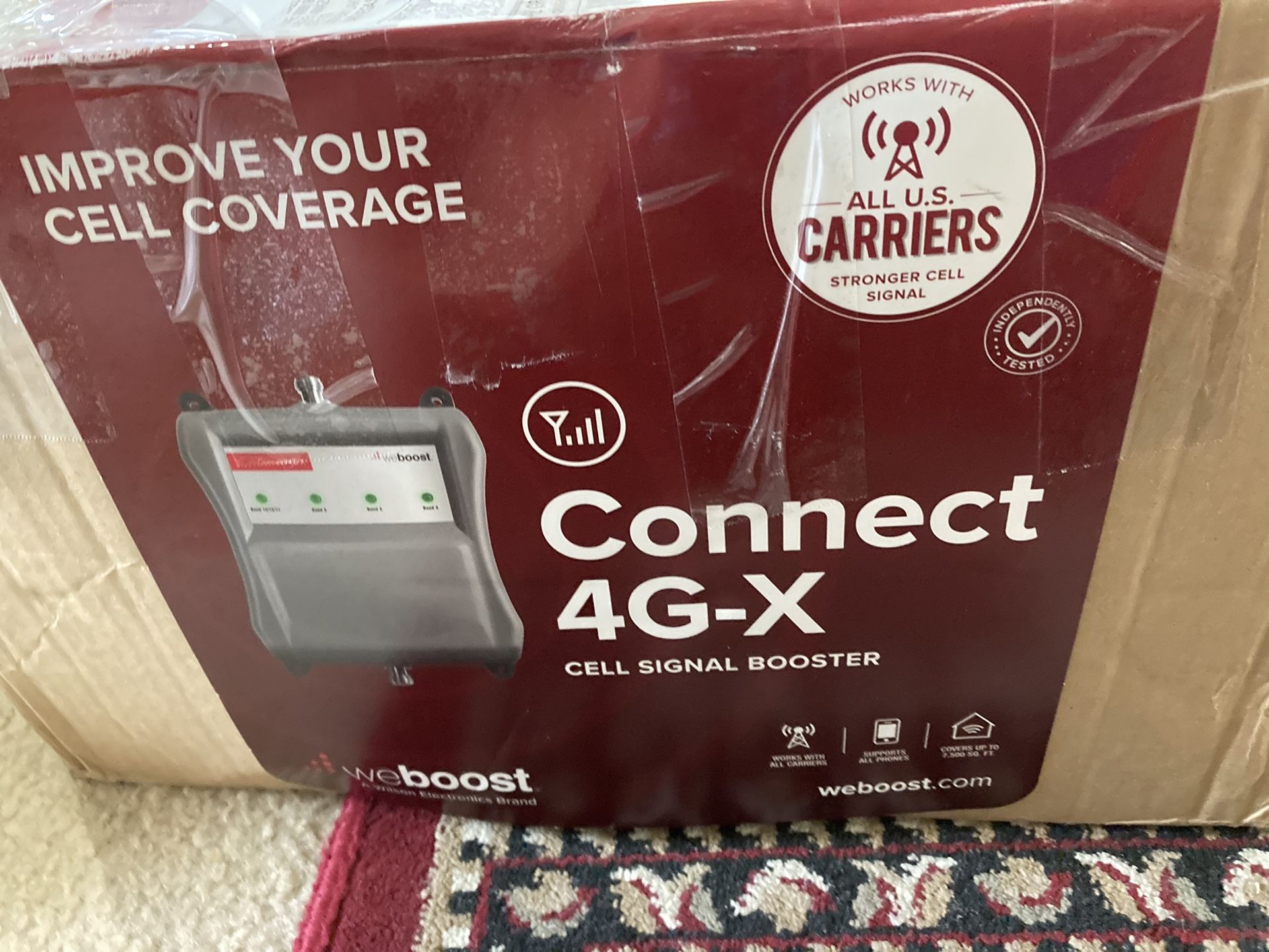 Wilson Electronics, LLC WEBOOST Connect 4G X 70dB repeater kit