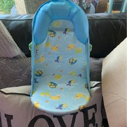 #bath #baby #infant #summers #bathtub #sling #holder #blue