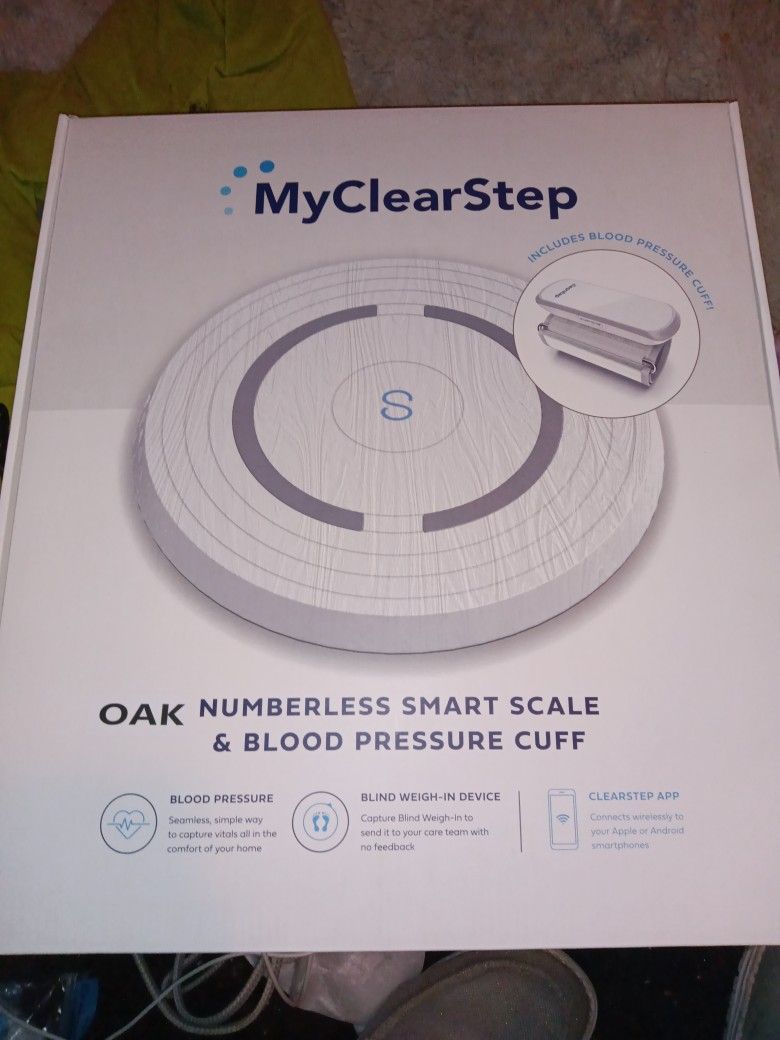 My Clear Step Numberless Scale