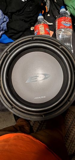 Alpine 10in Sub