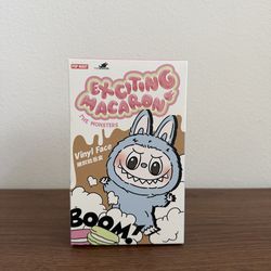 Labubu Exciting Macaron - Sea Salt Coconut - Unopened