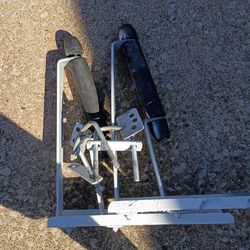 Boat trailer guides.