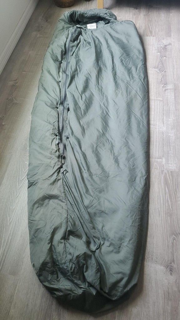 Army Modular Sleeping Bag, Intermediate Cold and USGI Compression Stuff Sack Large