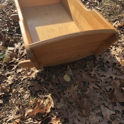 Baby Dolly Wooden Cradle Large See Similar In Pics 