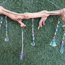 Crystal Sun Catcher Yard Decor Bling 