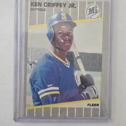 1989 FLEER  KEN GRIFFEY JR. ROOKIE 