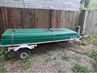 Boat and trailer