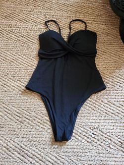 Black Swim Suit-L