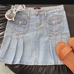 Jean Skirt 