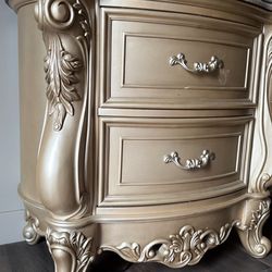 One night stand marble top