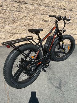 750/1000 Watt Electric Fat Tire MTB Mountain Bike, 24-28mph top speed, throttle and pedal assist