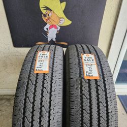 245/75/17 Bridgestone Tires (2)