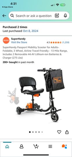 NEW MOBILE SCOOTER