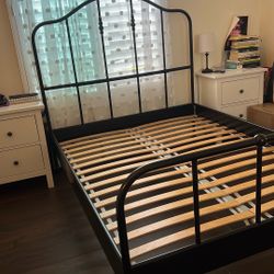 Black Bed Frame - Full Size