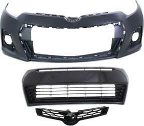 Front Bumper Cover Kit for 2014-2016