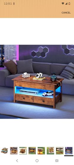 Brand New in box modern lift table!!!