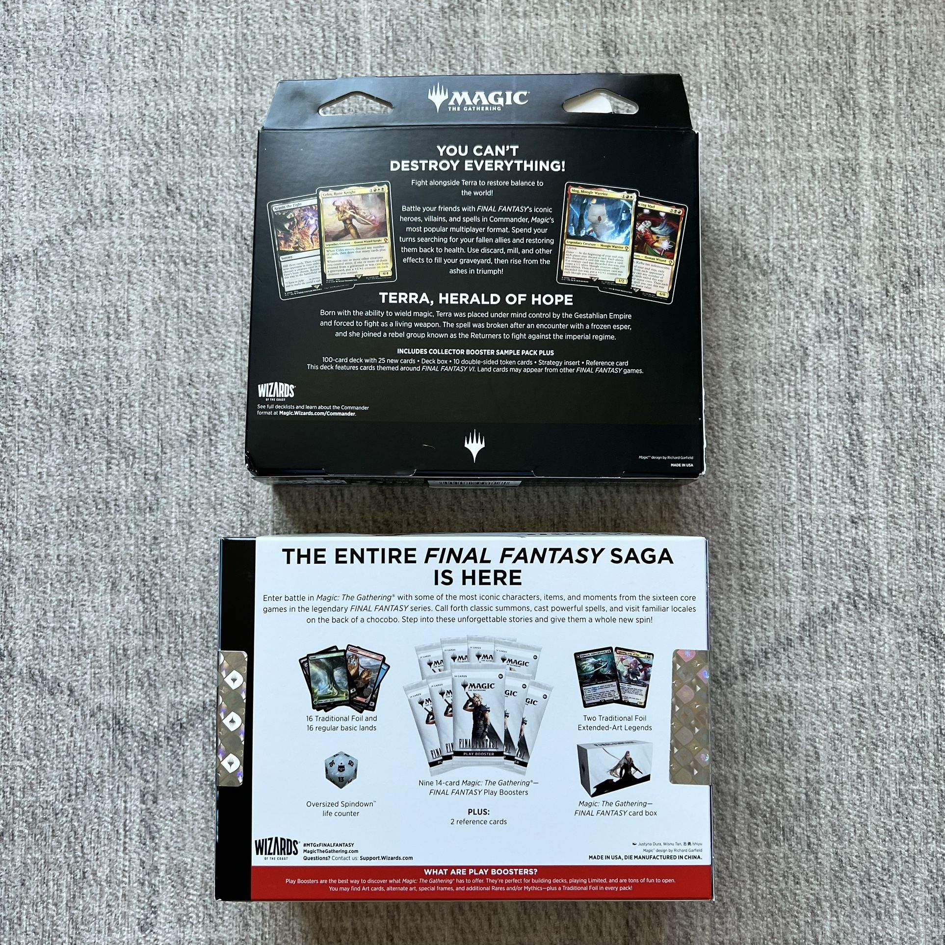 MTG Magic: The GatheringFINAL FANTASY Booster Bundle & Terra Commander Deck