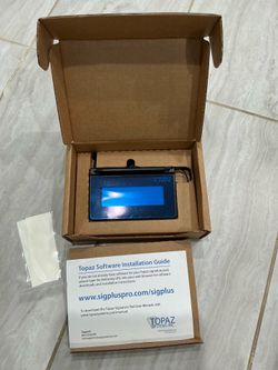 Topaz system INC signature pad