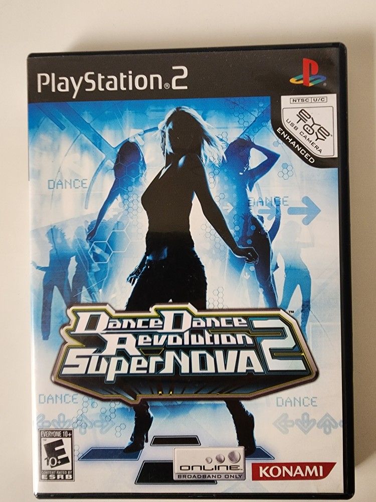 PS2 Dance Dance Revolution Supernova 2