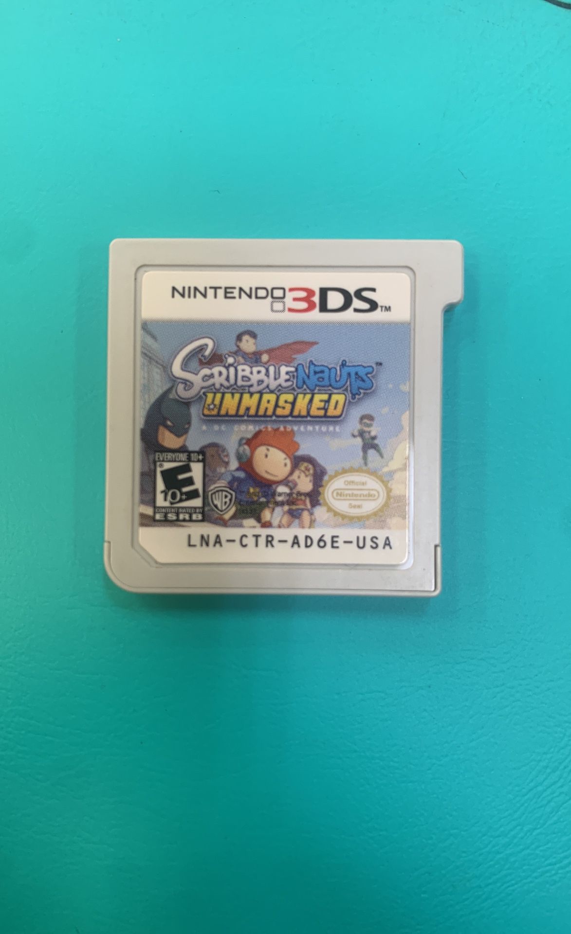 Scribblenauts Unmasked A DC Comics Adventure Nintendo 3DS