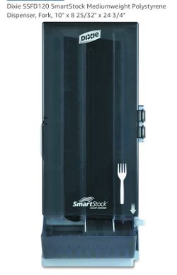 Plastic Spoon, Fork Utensil Dispenser $25 Each