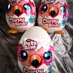 Brand New! Pets Alive Chirpy Bird