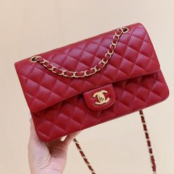 bag Shoulder Bag 25cm Red