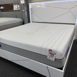 King Size Purple Premier 4 Floor Model Mattress. Delivery Available 