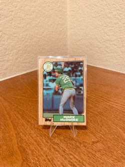 Mark McGwire 1987 Rookie Sports Card