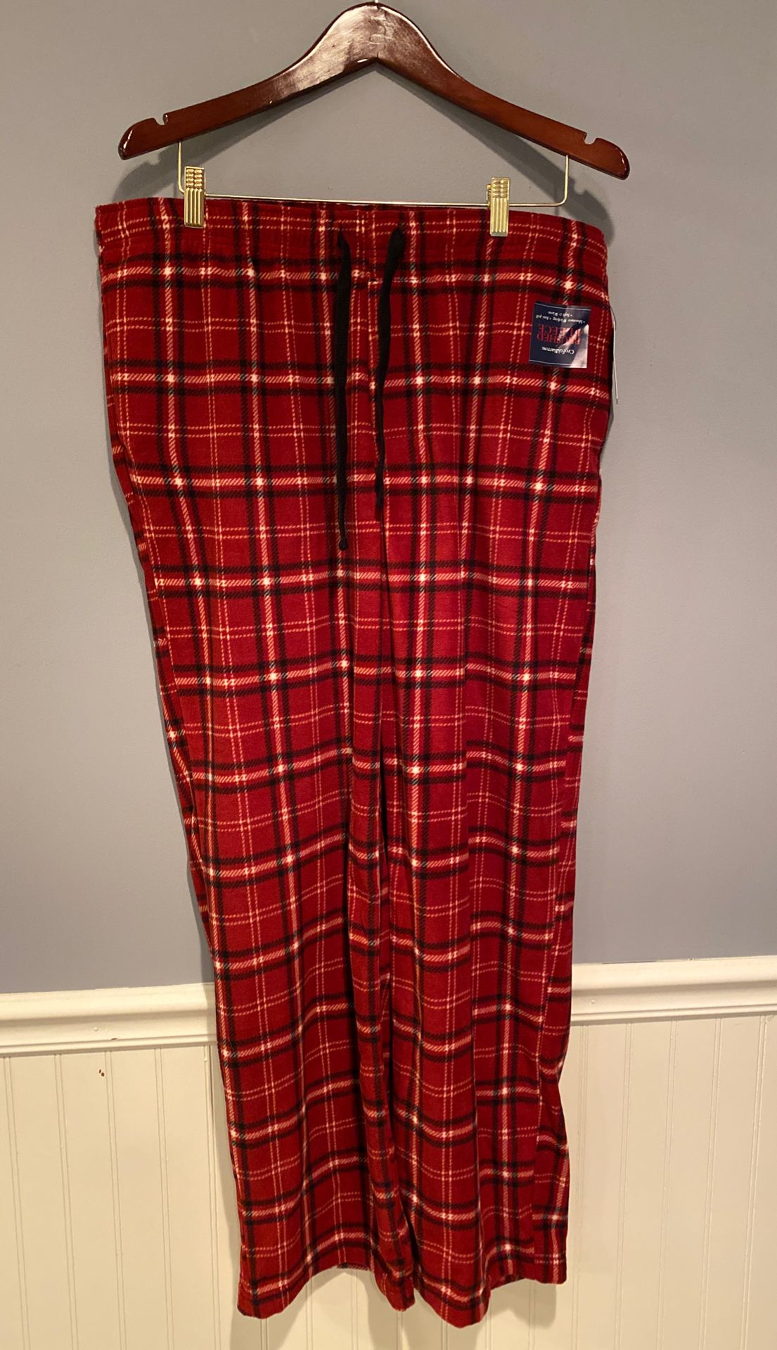 Croft & Barrow Men’s Fleece Sweatpants, Size L **Brand New With Price Tags and Sticker Still On**