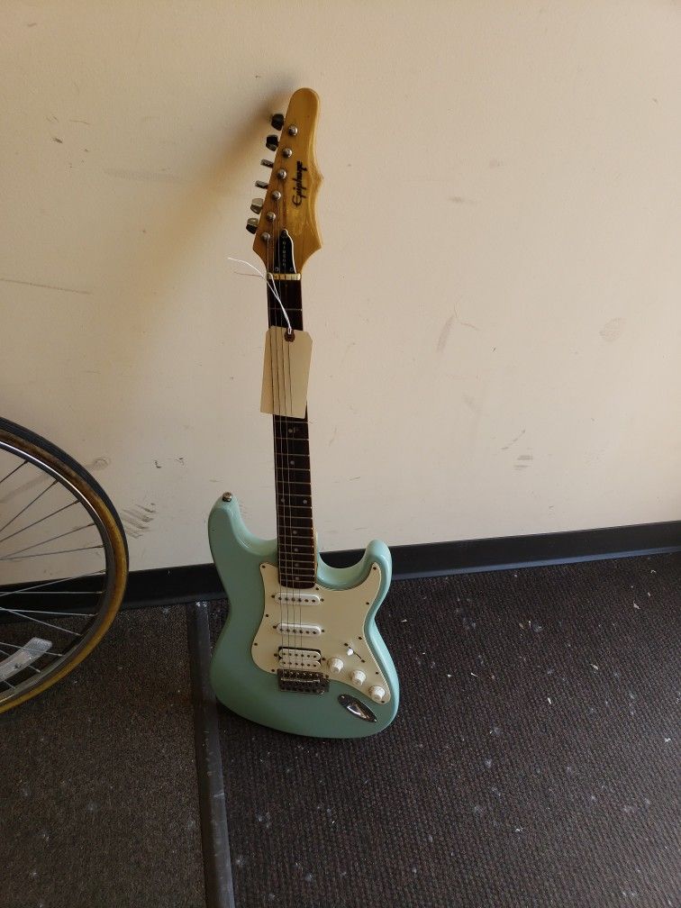 1998 Epiphone Gibson FAT S210-FB Strat Copy Electric Guitar