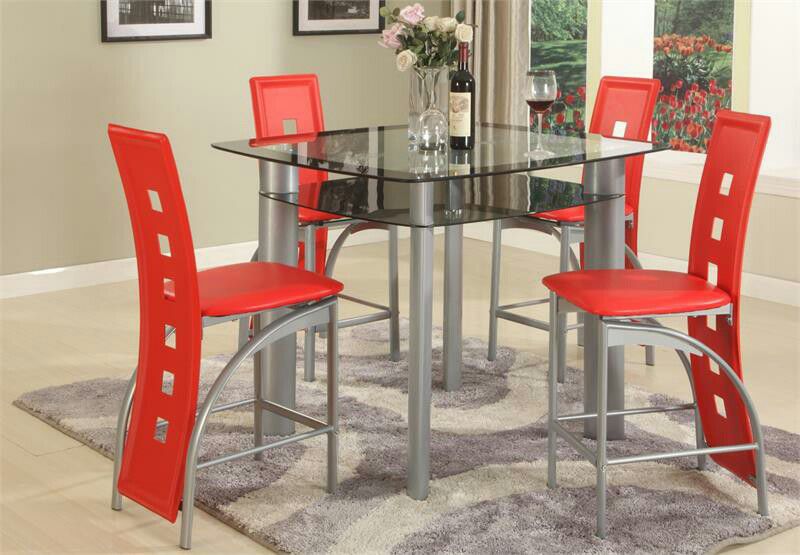 Counter Height Table new with 4 chairs with Free Shipping